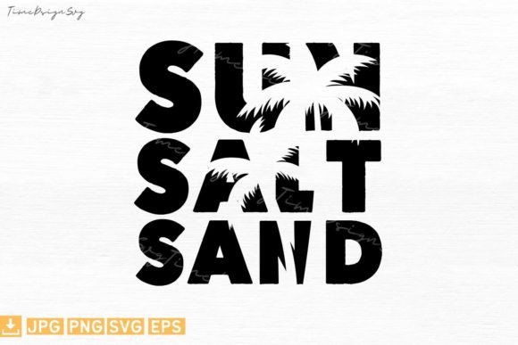 Sun Salt Sand Beach Life Summer Quote Review